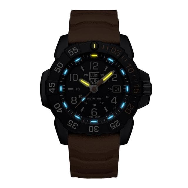 【LUMINOX 雷明時】海豹部隊基金會聯名紀念錶 Back To The Blue(3253CBNSF-SET)