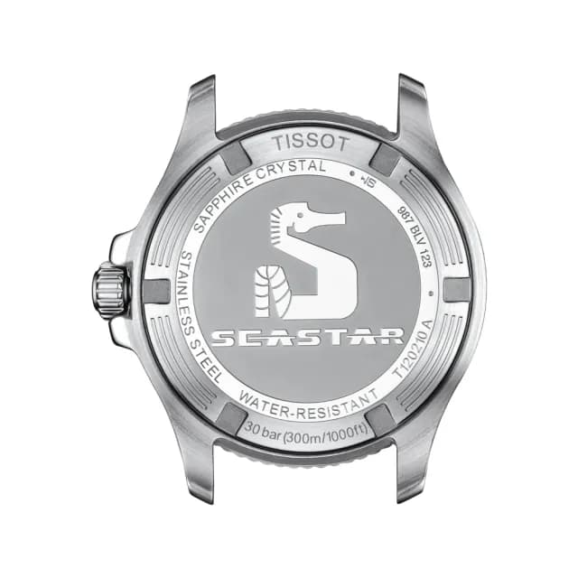 【TISSOT 天梭 官方授權】SEASTAR 1000 300米潛水石英腕錶 畢業禮物 送禮 推薦(T1202102205101)