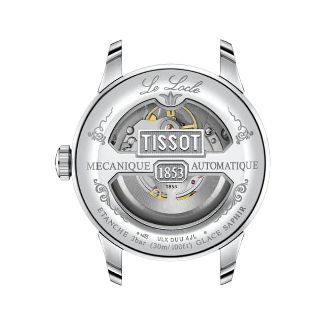 【TISSOT 天梭】LE LOCLE 力洛克系列 羅馬字 機械腕錶 畢業禮物 送禮 推薦(T0064071109300)
