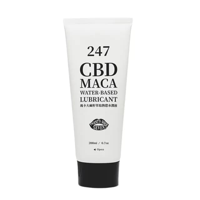 【其他】247貳肆柒-瑪卡大麻籽萃取熱慾水性潤滑200ml(潤滑液｜水性｜熱感｜成人｜情趣用品)