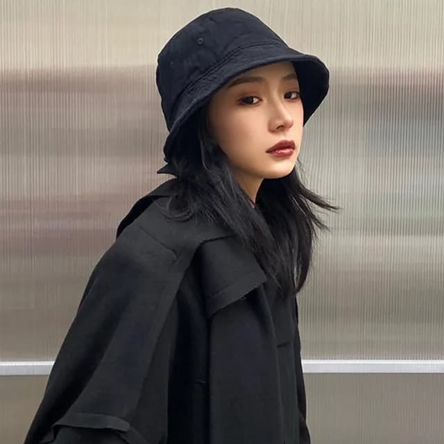 【MoonDy】情人節禮物 帽子 盆帽 漁夫帽 水洗帽 遮陽帽 日系穿搭 登山帽 露營帽 復古百搭 防紫外線 顯臉小