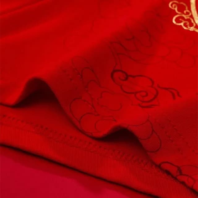 【JEN】開運紅內褲男士石墨烯招財進寶紅內褲大尺寸3XL(送男友 父親節 結婚 生日禮物 麻將 暴富 新年開運)