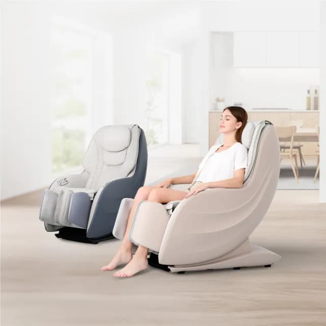 【HEALTHPIT日式舒適生活】音羽按摩椅 HC-328(3D機芯按摩/足三里凸點按壓設計/雙11)