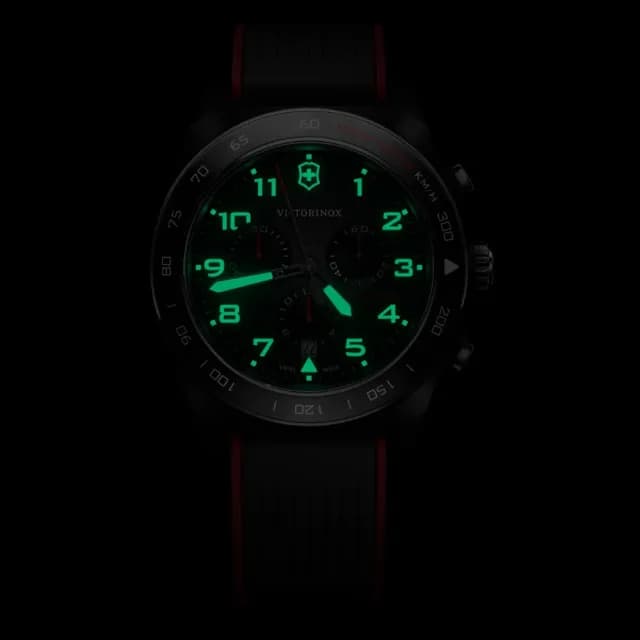 【VICTORINOX 瑞士維氏】Swiss Army 數字 計時碼錶 手錶 送禮 禮物推薦(VISA-242051)
