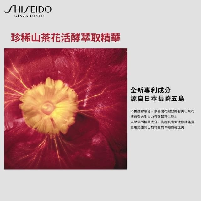 【SHISEIDO 資生堂國際櫃】紅妍山茶花修護精華 50mL(#小紅瓶PowerMax)