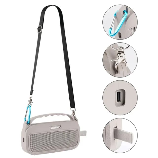 【Godimento】適用Bose SoundLink Flex 2 代矽膠保護套(音響保護殼)