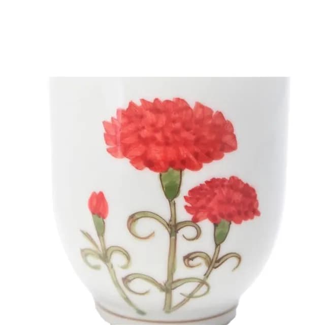 【TACHIKICHI 橘吉】康乃馨茶碗・湯吞組(母親節禮物)
