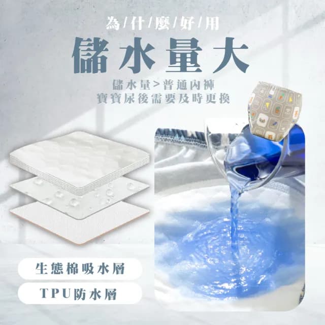 【KIDS PARK】寶寶學習褲 6入組(嬰兒幼兒尿布褲/戒尿布訓練褲/童裝內衣褲/新生兒必備)