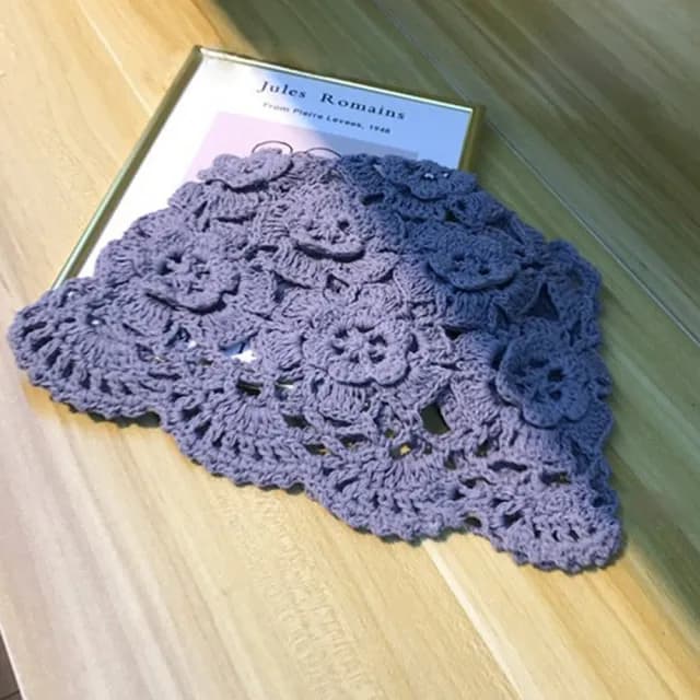 【巴黎精品】現貨秒發 針織毛帽(手工編織春秋時尚女帽子情人節生日禮物5色p1aa1)