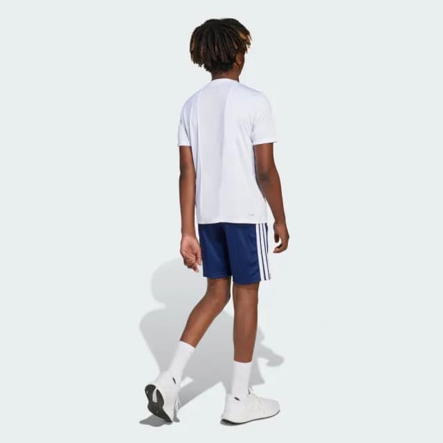 【adidas 愛迪達】TRAIN ESSENTIALS 3-STRIPES 運動套裝 吸濕排汗 童裝 JJ1030