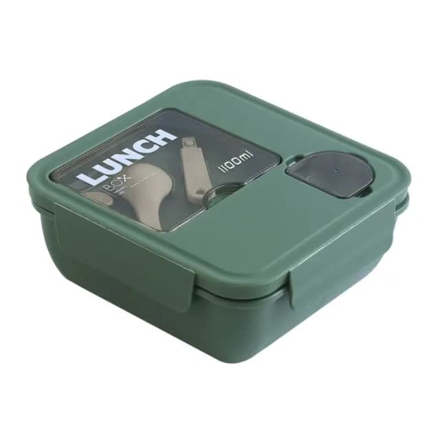 【享瘦減脂】日式大容量飲控幫手211餐盒-2入組(附餐具 防漏 分隔便當盒 雙重密封盒 保鮮盒)