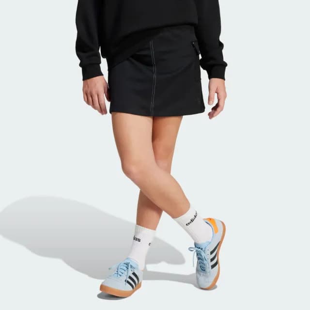 【adidas 愛迪達】運動短裙 童裝 - Originals JC7317