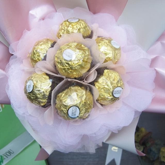 【花享手作】金莎花束(重要節日/情人節/告白禮物/畢業季/永生花/花禮)