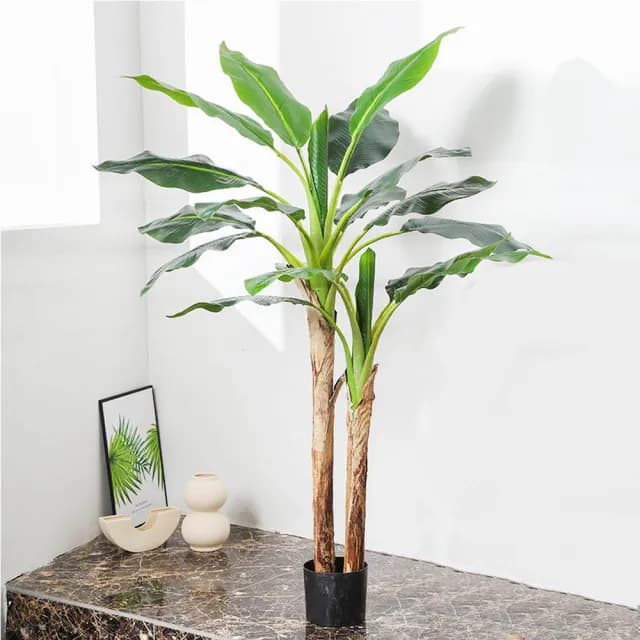 【POKO】仿真景觀芭蕉樹 高仿真160公分大型盆栽(景觀室內外裝飾 人工植物 家居 園藝 裝飾造景)