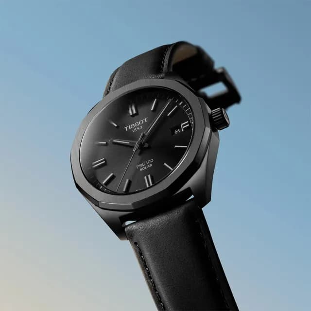 【TISSOT 天梭】PRC 100系列 太陽能 經典時尚腕錶 父親節 禮物 送禮 推薦(T1514223605100)