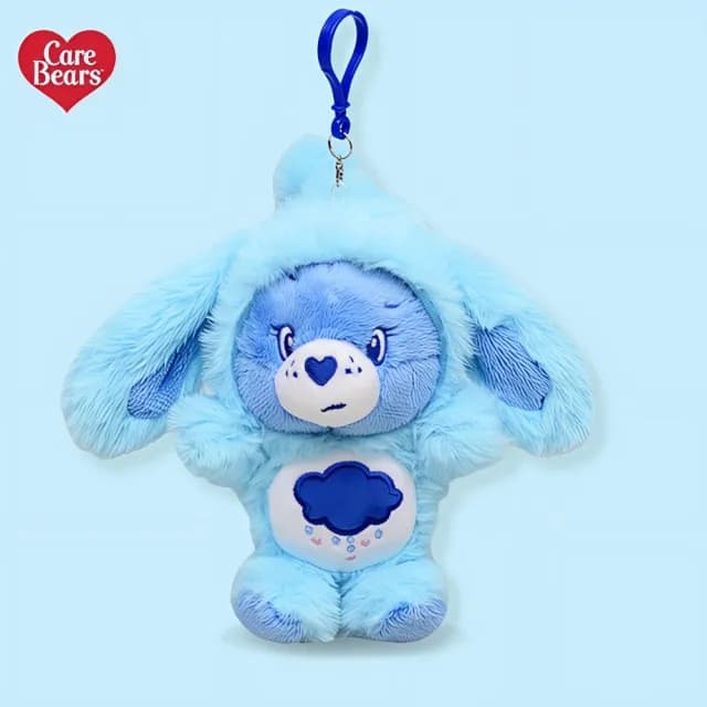 【Care Bears】美國彩虹熊愛心熊長耳兔系列正版授權毛絨玩偶吊飾(女兒女友生日交換聖誕禮物)