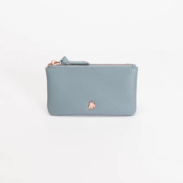 【aziza】鑰匙零錢包(雙11/薄暮藍/絕版出清)