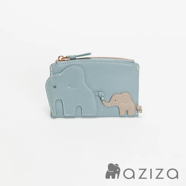 【aziza】URI大手牽小手零錢包(雙11/薄暮藍/絕版出清下殺/療癒小物/送禮首選)