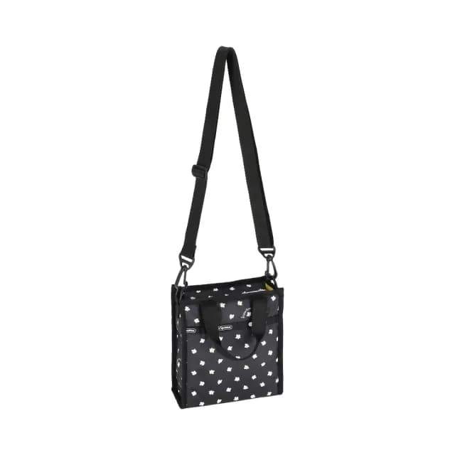 【Lesportsac】迷你方型托特包 隨身小包 手提袋 送禮 禮物 女包 男包 情人節禮物(俏皮小雛菊)