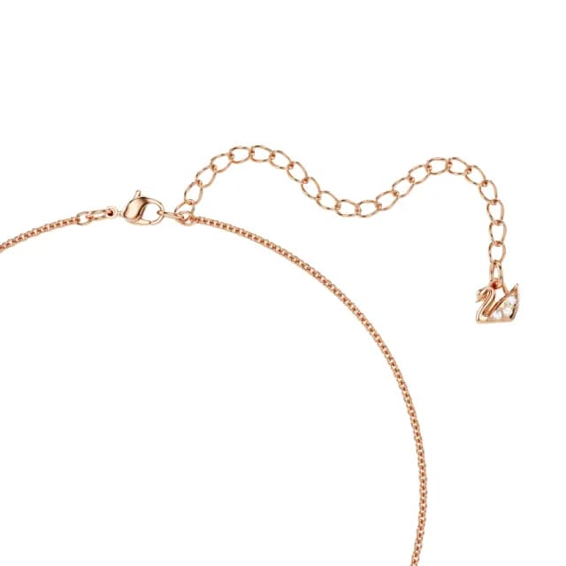 【SWAROVSKI 施華洛世奇】Teddy 鏈墜  泰迪熊 粉紅色 鍍玫瑰金色(情人節禮物)