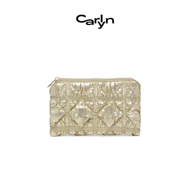 【Carlyn】POING 韓國雲朵金屬感零錢包｜W73104010(4色任選)