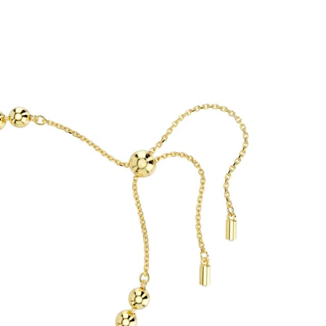 【SWAROVSKI 施華洛世奇】Imber 手鏈 水晶珍珠 心形切割 心形 粉紅色 鍍金色(情人節禮物)