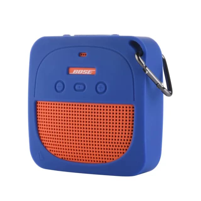 【Godimento】適用Bose SoundLink Micro矽膠音響保護套(防摔矽膠收納包 便攜音響保護袋)