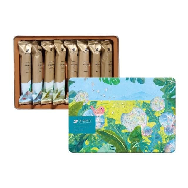 【青鳥旅行】蒲光漫舞-16入經典蛋捲禮盒｜肉鬆蛋捲、芝麻沙沙、花生粒粒(送禮推薦 端午禮盒)