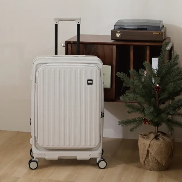 【Honeymoon】29吋前開式多功能旅行箱(前開式/行李箱/擴充旅行箱/拉鍊旅行箱)