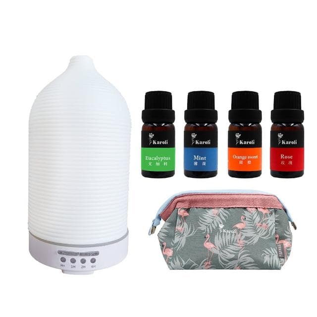 【Karoli 卡蘿萊】出蛹蝶舞幻彩香氛水氧機N8(加濕器/淨化空氣/居家淨化香氛/自我防護)