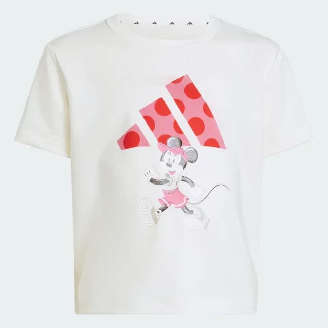 【adidas 愛迪達】DISNEY 米奇 運動套裝 涼感 童裝 JF3622