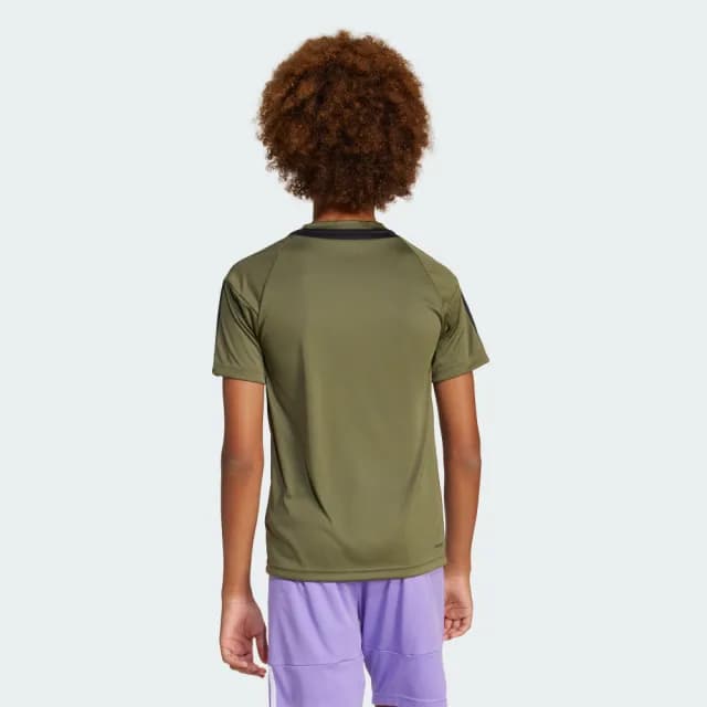 【adidas 愛迪達】AEROREADY 短袖上衣 T恤 乾爽 童裝 JI8685