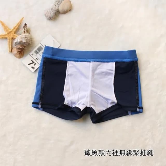 【橘魔法】鯊魚 恐龍 貼身鬆緊褲頭泳褲(泳裝 玩水褲 小童 夏天 海邊 戲水 游泳 男童 兒童 童裝)