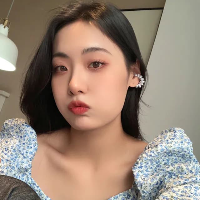 【INES】韓國設計不規則異形珍珠耳骨夾單只(珍珠耳骨夾 不規則耳骨夾)