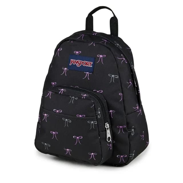 【JANSPORT】父親節禮物 HALF PINT迷你小背包 - 風格黑(JS00TDH6KX0)