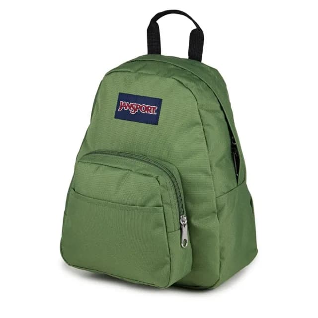 【JANSPORT】情人節禮物 HALF PINT迷你小背包 - 軍綠色(JS00TDH6KM1)