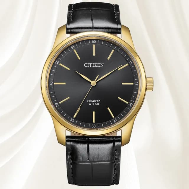 【CITIZEN 星辰】GENTS系列 經典簡約 石英腕錶 父親節 禮物  送禮 推薦(BH5002-02E)