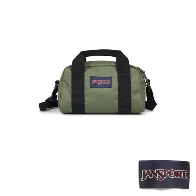 【JANSPORT】情人節禮物 WEEKENDER MINI DUFFEL 旅行迷你手提袋 軍綠色(JS0A85VGKM1)