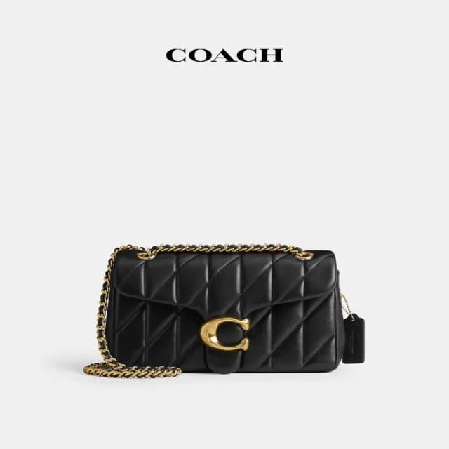 【COACH】蔻馳官方直營 TABBY 26 絎縫單肩手袋-多色可選(CP150/CR704)