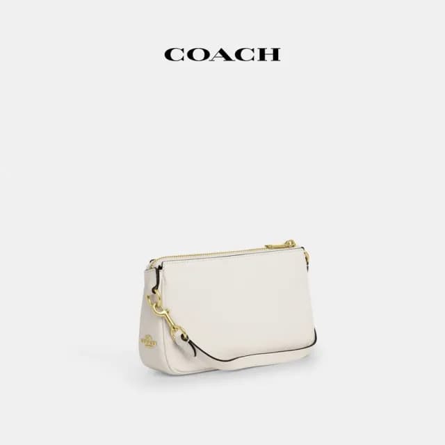 【COACH】蔻馳官方直營 COACH X PEANUTS NOLITA 19號手袋-IM/粉筆白色 混合色(CBM76)
