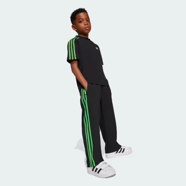 【adidas 愛迪達】MINECRAFT 短版短袖上衣 T恤 童裝 - Originals JW5330
