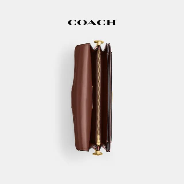 【COACH】蔻馳官方直營 TABBY 26號單肩手袋-B4/深中立色(CW631)