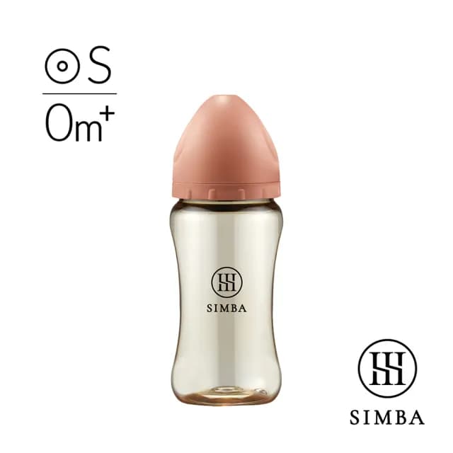 【Simba 小獅王辛巴官方直營】蘊蜜鉑金PPSU寬口防脹氣奶瓶270ml(新生適用)