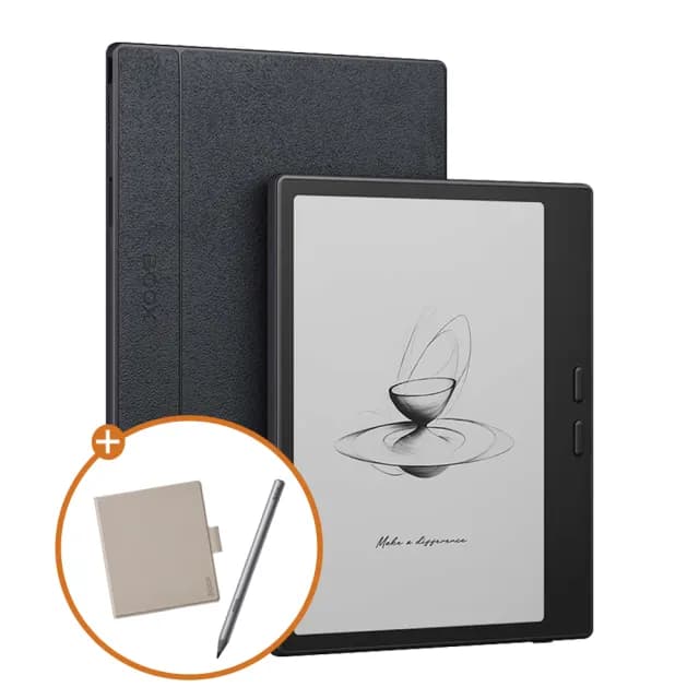 【BOOX 文石】Go 7 吋電子閱讀器 - 黑色(觸控筆皮套組)