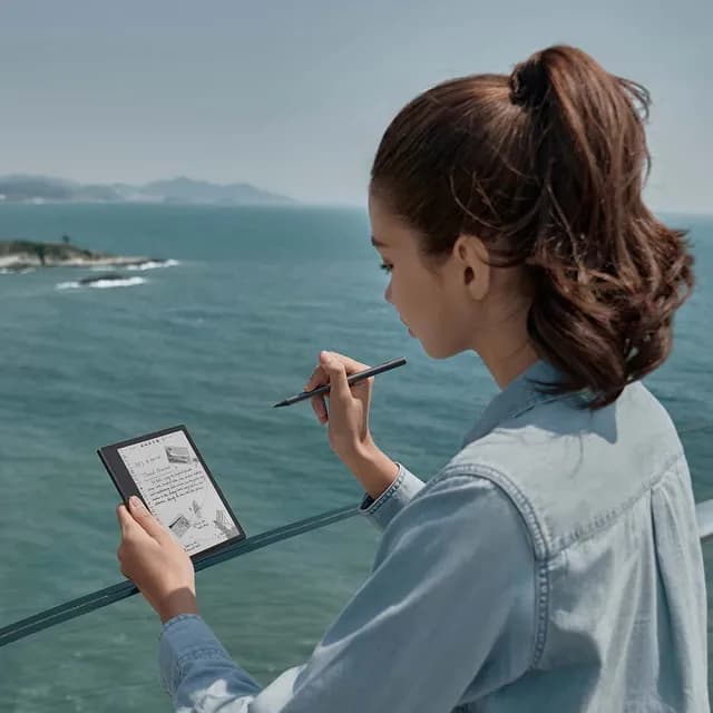 【BOOX 文石】Go 7 吋電子閱讀器 - 黑色(觸控筆皮套組)