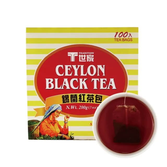 【T世家】經典錫蘭紅茶包2gx100包