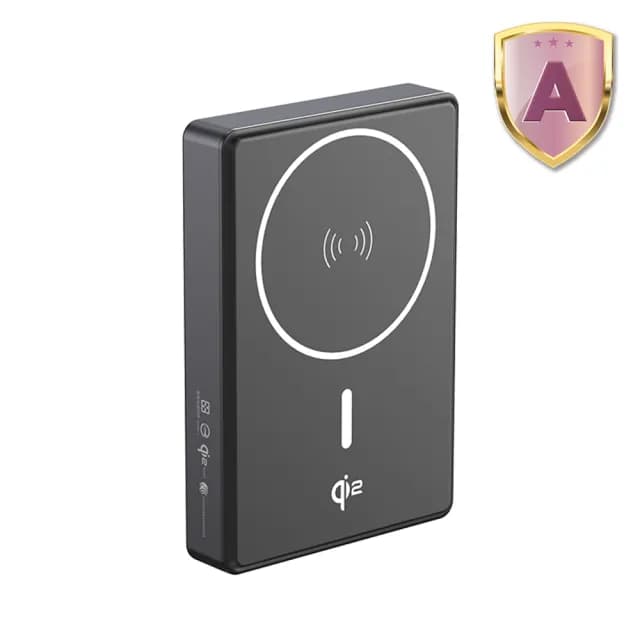 【Philips 飛利浦】DLP2719Q QI2.0 10000mAh 立架式磁吸無線快充行動電源(MagSafe/_36Wh_具Wh標示)