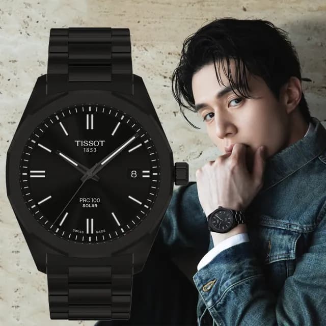 【TISSOT 天梭】李棟旭配戴款 太陽能 經典腕錶 七夕 情人節 禮物 送禮 推薦(T1514223305100)