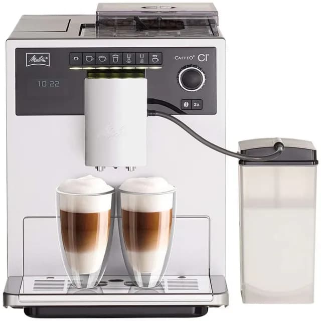【Melitta】CI全自動義式拿鐵咖啡機+Kuvings慢磨機組(618獨家限定組合)