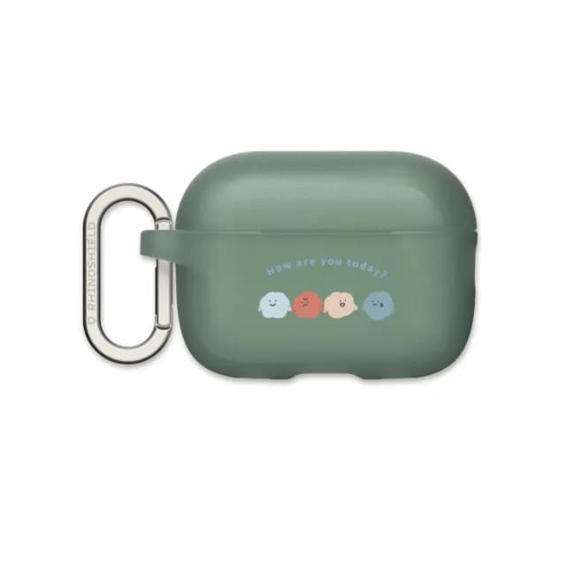 【RHINOSHIELD 犀牛盾】AirPods Pro2/Pro/第4代 無線耳機保護殼/手牽手一起走(方坊 Square Studio)